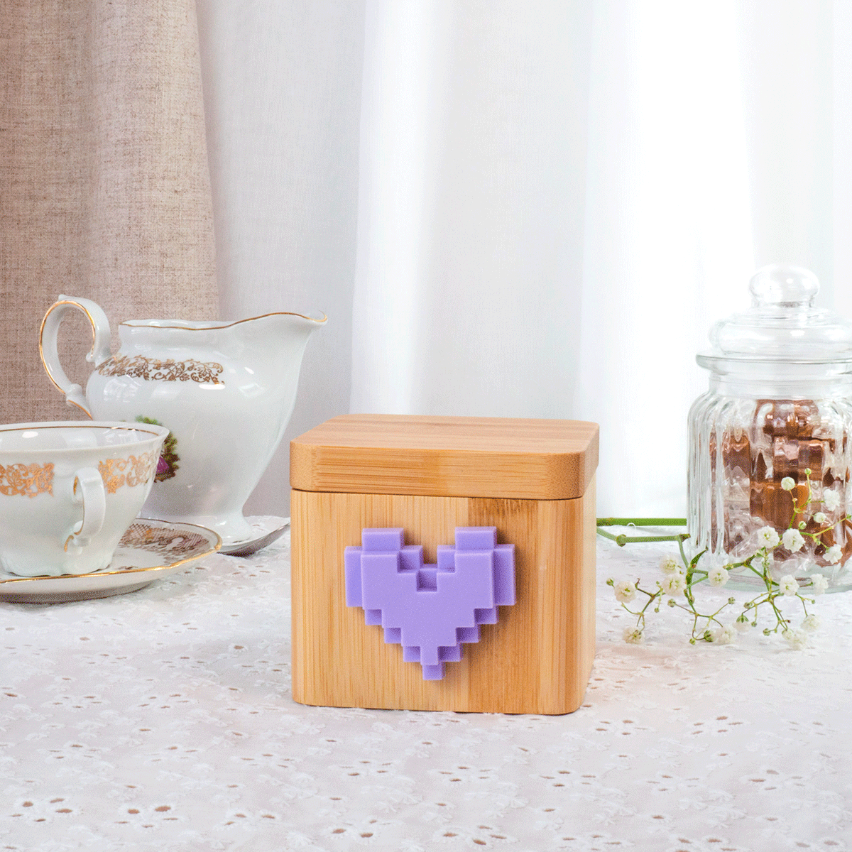 lovebox lila heart lovebox gift couple 